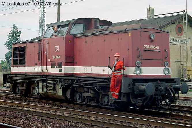 Kein weiteres Foto der Lok 805 vorhanden