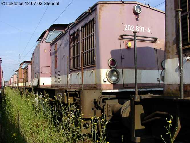 Kein weiteres Foto der Lok 831 vorhanden