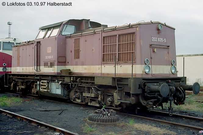 Kein weiteres Foto der Lok 835 vorhanden