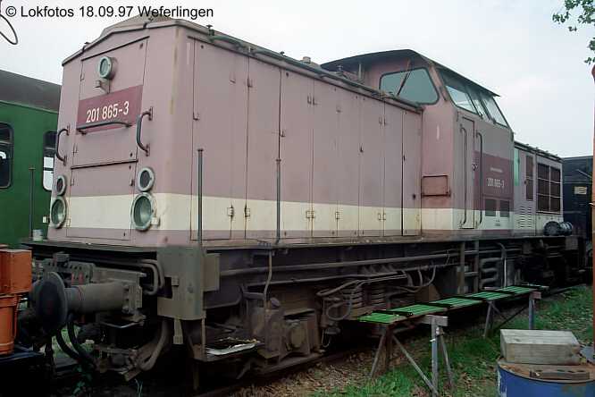 Kein weiteres Foto der Lok 865 vorhanden