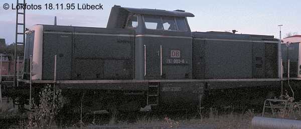 Kein weiteres Foto der Lok 003 vorhanden