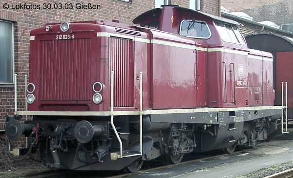 Kein weiteres Foto der Lok 023 vorhanden
