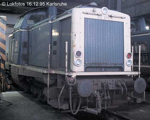 Kein weiteres Foto der Lok 071 vorhanden