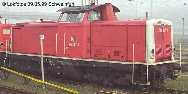 Kein weiteres Foto der Lok 087 vorhanden