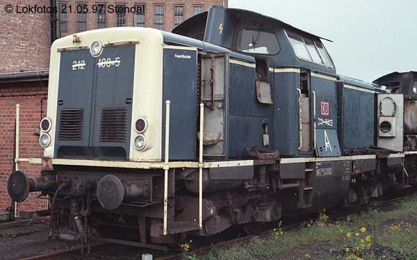 Kein weiteres Foto der Lok 108 vorhanden