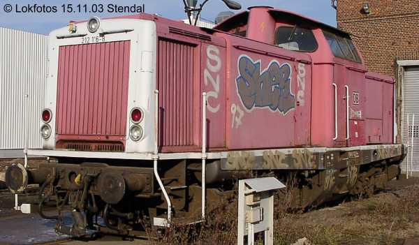 Kein weiteres Foto der Lok 116 vorhanden