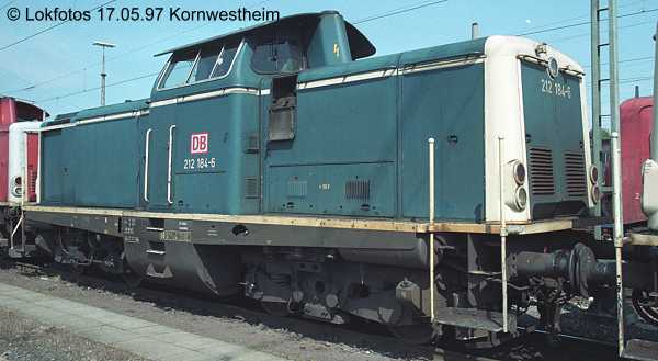 Kein weiteres Foto der Lok 184 vorhanden