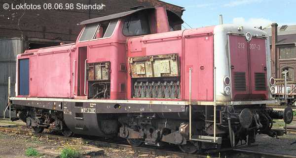 Kein weiteres Foto der Lok 307 vorhanden