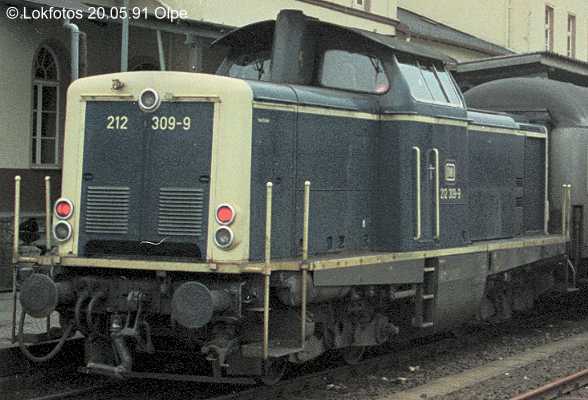 Kein weiteres Foto der Lok 309 vorhanden