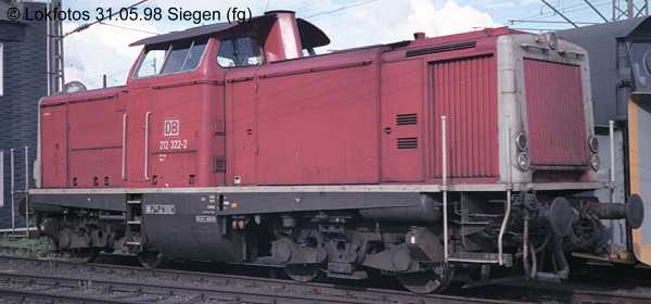 Kein weiteres Foto der Lok 322 vorhanden