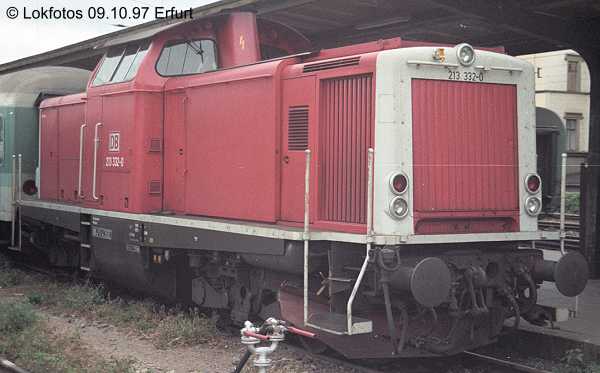 Kein weiteres Foto der Lok 332 vorhanden