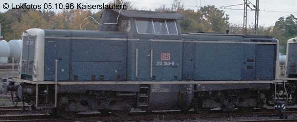 Kein weiteres Foto der Lok 343 vorhanden