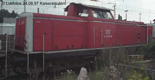 Kein weiteres Foto der Lok 343 vorhanden