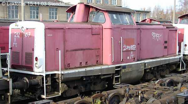 Kein weiteres Foto der Lok 357 vorhanden