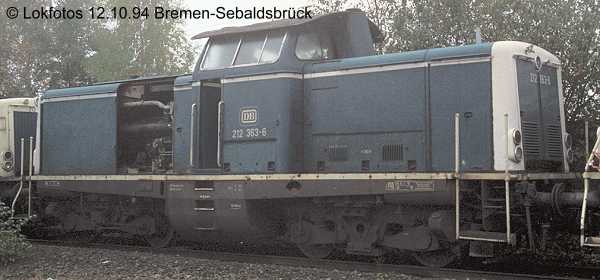 Kein weiteres Foto der Lok 363 vorhanden