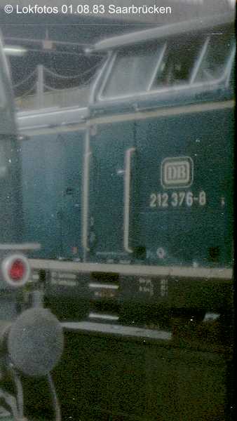 Kein weiteres Foto der Lok 376 vorhanden