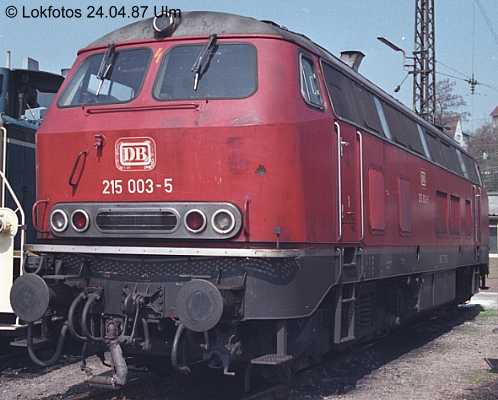 Kein weiteres Foto der Lok 003 vorhanden