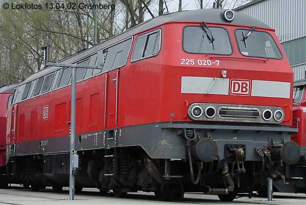 Kein weiteres Foto der Lok 020 vorhanden