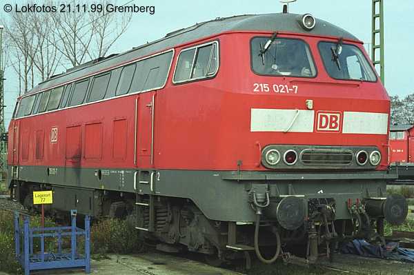 Kein weiteres Foto der Lok 021 vorhanden