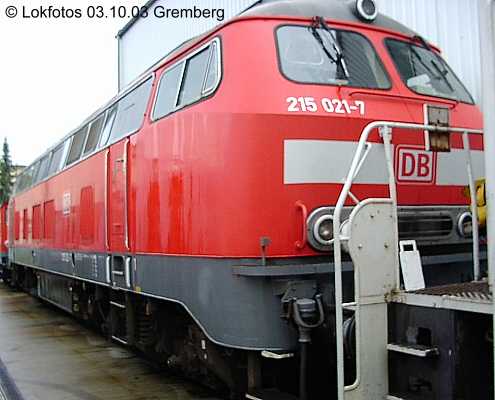Kein weiteres Foto der Lok 021 vorhanden