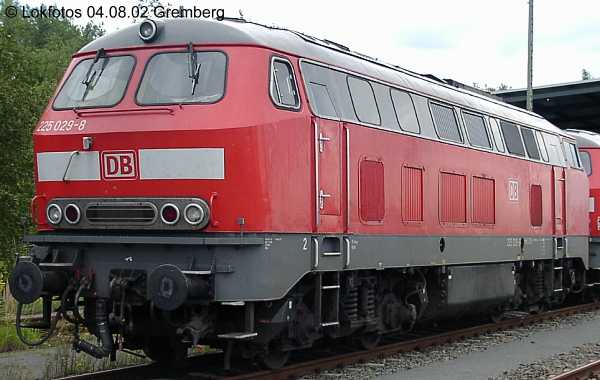 Kein weiteres Foto der Lok 029 vorhanden