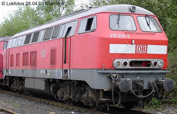 Kein weiteres Foto der Lok 033 vorhanden