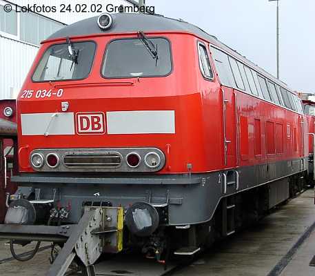 Kein weiteres Foto der Lok 034 vorhanden