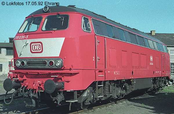 Kein weiteres Foto der Lok 036 vorhanden