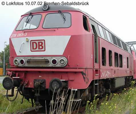 Kein weiteres Foto der Lok 061 vorhanden