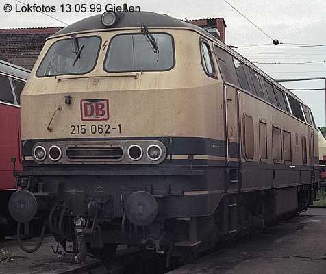 Kein weiteres Foto der Lok 062 vorhanden