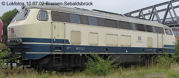 Kein weiteres Foto der Lok 063 vorhanden