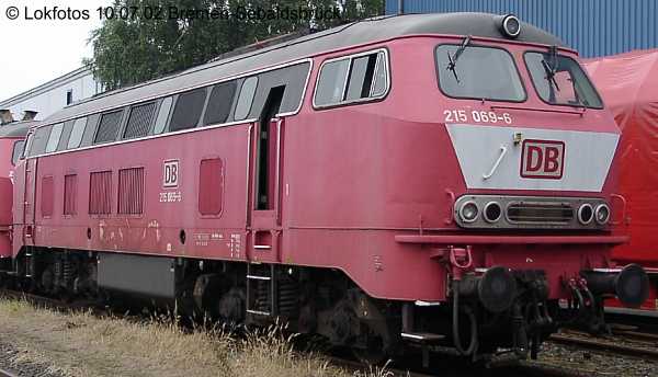Kein weiteres Foto der Lok 069 vorhanden