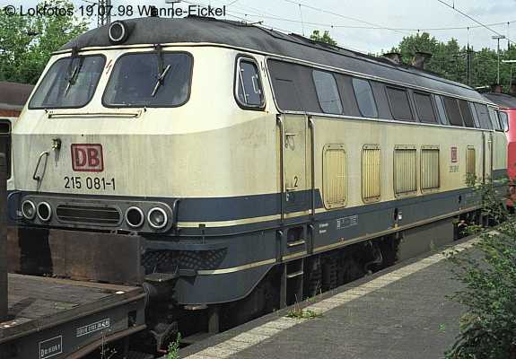 Kein weiteres Foto der Lok 081 vorhanden