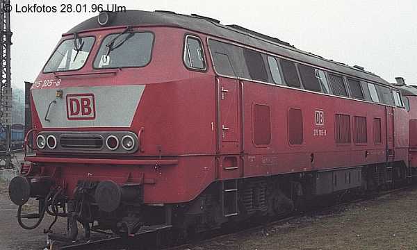Kein weiteres Foto der Lok 105 vorhanden