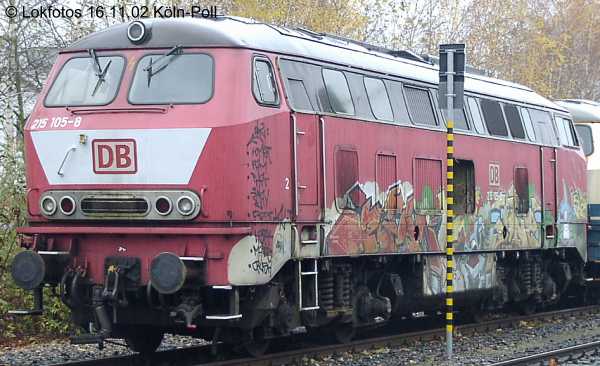 Kein weiteres Foto der Lok 105 vorhanden