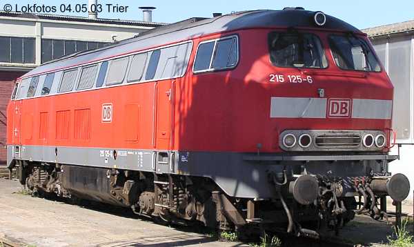 Kein weiteres Foto der Lok 125 vorhanden