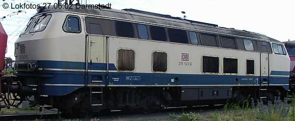 Kein weiteres Foto der Lok 143 vorhanden