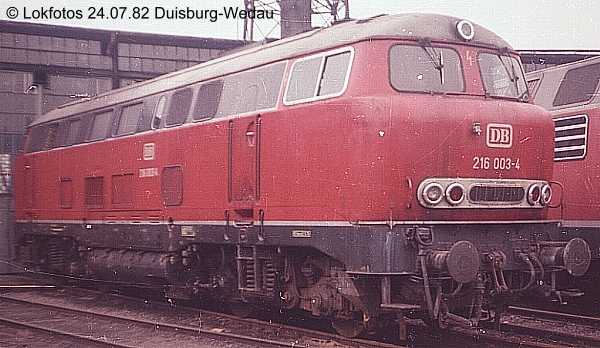 Kein weiteres Foto der Lok 003 vorhanden