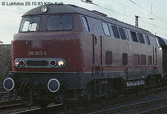 Kein weiteres Foto der Lok 003 vorhanden