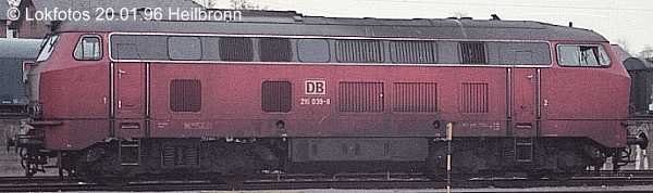 Kein weiteres Foto der Lok 039 vorhanden