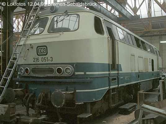 Kein weiteres Foto der Lok 051 vorhanden