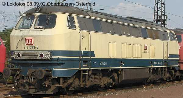 Kein weiteres Foto der Lok 083 vorhanden