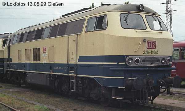Kein weiteres Foto der Lok 116 vorhanden