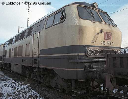 Kein weiteres Foto der Lok 126 vorhanden
