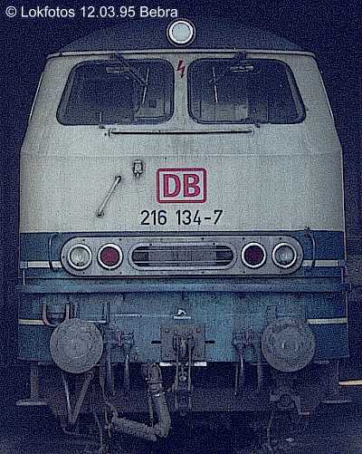 Kein weiteres Foto der Lok 134 vorhanden