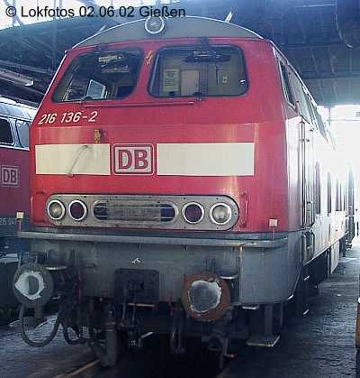 Kein weiteres Foto der Lok 136 vorhanden