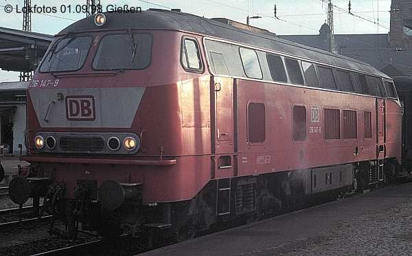 Kein weiteres Foto der Lok 147 vorhanden