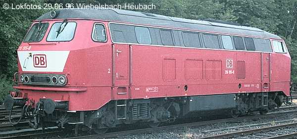 Kein weiteres Foto der Lok 195 vorhanden