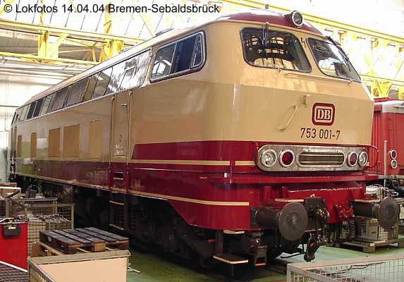 Kein weiteres Foto der Lok 001 vorhanden