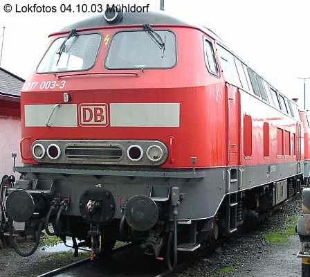 Kein weiteres Foto der Lok 003 vorhanden
